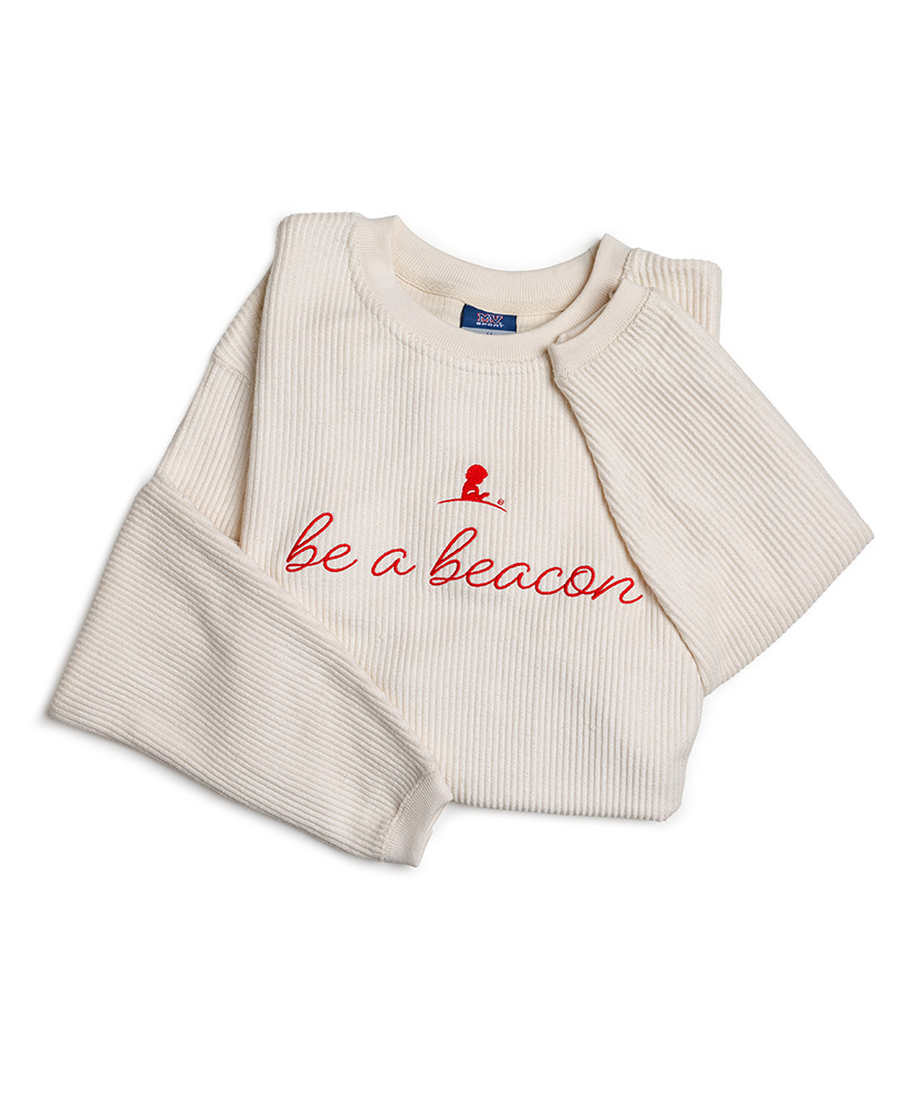 Primary image Be A Beacon Woven Ladies' Pullover
